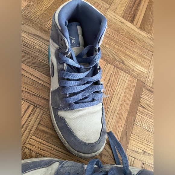 Air Jordan 1 high in purple and blue - Picture 7 of 10